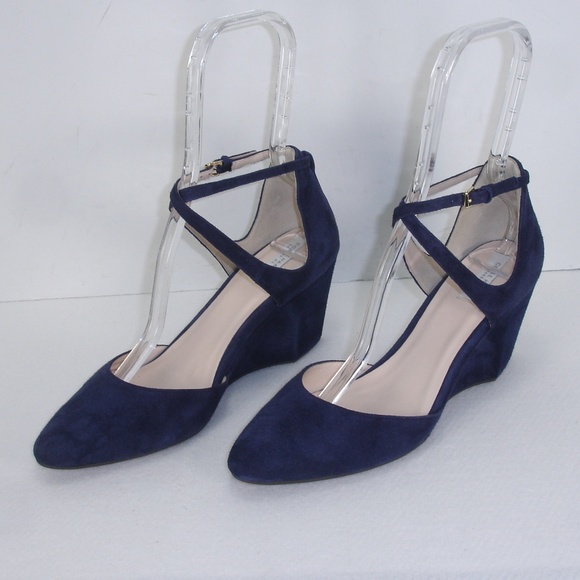 cole haan lacey cutout wedge pump